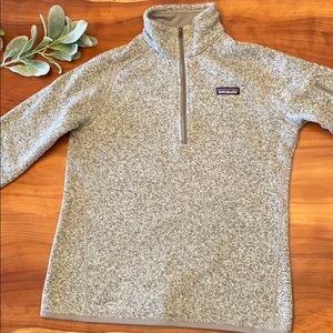 W Patagonia better sweater 1/4 zip